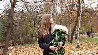 At nine months pregnant, long walks are exhausting