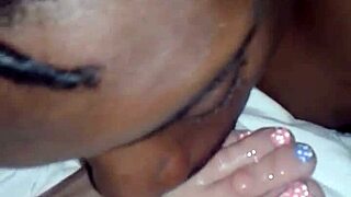 Sucking Wife's Toes While Fucking 😍