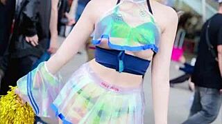 Intense Xuxu Cosplay Jerk Off Challenge