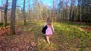 forest sex with a happy ending - i couldn't hold back