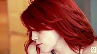 Elle Alexandra Strips For Playboy