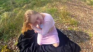 forest sex with a happy ending - i couldn't hold back