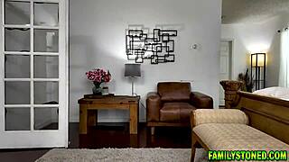 Stepmom Christina Sage Craves Dick and Gets Husband's Angel to Fuck Her