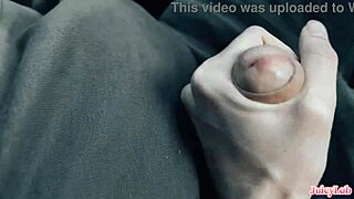 stepsis jerked cock while driving