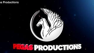 Pegas productions - petite blonde milf gets rough fucking by big cock!