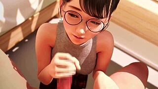 AmeliaLtie's Handjob and Blowjob POV