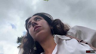 Eating Pizza With Cum On Face In Public Cafe