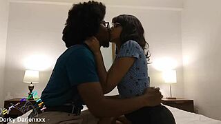 promo for cute amateur sex tape with kissing and fun moments