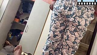 pov rough sex with colombian bride lots of cum