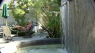 blonde brittany angel slides her nineteen 18+ year old pussy on black cock