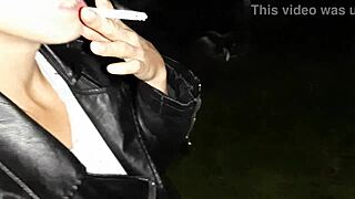 First Cigarette, Then Pussy Lick - Lesbian Illusion