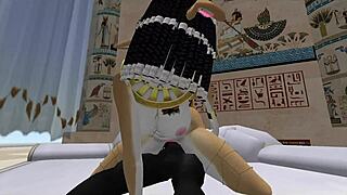 Lady Bastet Of Egypt Uses Her Servant Girl 😘