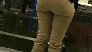 Walmart'ta büyük göt görünce rahat sikişe dönüşüyor