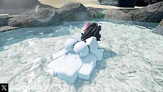 having passionate wet sex with my personal cumslut, including blowjob and footjob