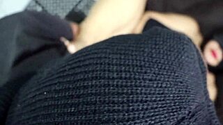 big tits lady spreads legs for creamy cock creampie part 3