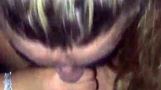 blonde bbw gives sloppy to bbc