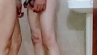 desi housewife bathing with indian couple in bathroom pussy sex
