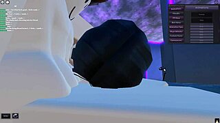 getting fucked by a roblox pornstar in intense session
