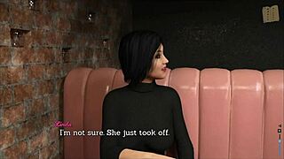 brunette ass in erotic game