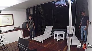 Bastidores Ensaio Fotografico De Evy Kethlyn Ed Junior Big Bambu Binho Ted