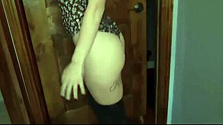 step daughter wears step mom's sexy outfit to seduce step dad