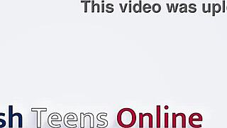 college student shows you her cunt and wants you to cum for her