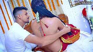 Newly married bhabhiji gets blindfolded fuck from devar in full movie