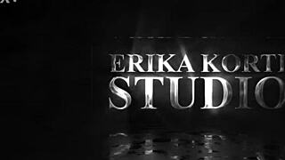 i-i got my first dvp, beautiful teen megan love with perfect ass takes double vaginal and piss squirts from five big cocks eks605