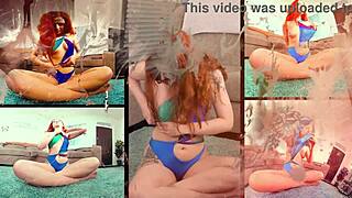 Scarlett mae laughs kissing sucking and licking in bed