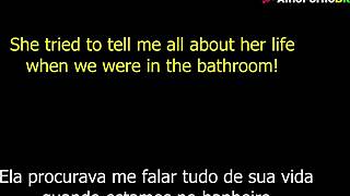 absurd stories reveal the real reasons for bathroom conversations, english subtitles
