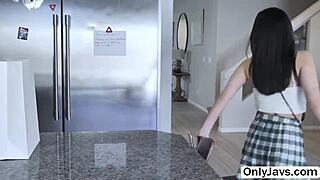 Asian teen alona bloom and kimmy kimm in threesome with david lee