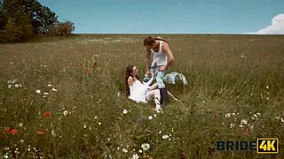 Bride4k She Ran Away From Her Fianc� To Fuck A Stranger Shepherd Outdoors