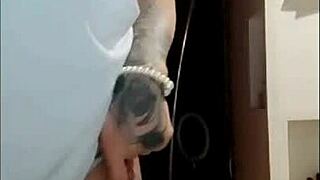 Brazilian Brunette Redhead Doggystyle Fuck with Big Ass Tits Jeans Tattoo