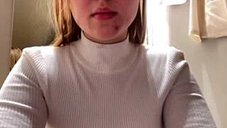 Public fitting room fucking tease.