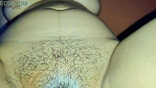 Girlfriend's Wild Bedroom Cowgirl Ride Late Night