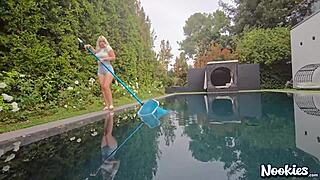 dads girl has been bad - pov punished with cock in the garage!