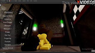 Roblox porn - chika fnaf 1 sex roblox studio by reshak