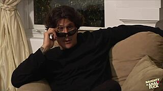 watching that striptease got the busty babe craving a threesome with dp