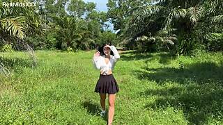 On our first date, she eagerly embraced anal, and I filled her ass with cum.