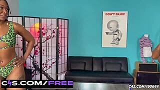 Epic Ebony Wrestling Showdown Chazzie vs Sugar Diamond