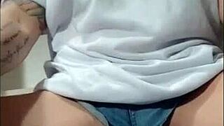 Brazilian Brunette Redhead Doggystyle Fuck with Big Ass Tits Jeans Tattoo