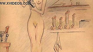 빈티지 에로 애니메이션! 😏