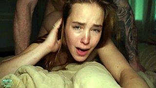 Dick in Former Ballerina's Pussy! Red-Haired Nicole Adapts!