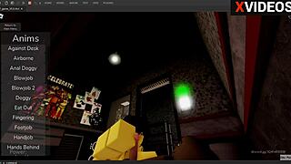 Roblox porn - chika fnaf 1 sex roblox studio by reshak