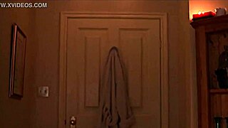 tania saulnier takes a refreshing nude shower, revealing her petite blonde figure in a cozy setting