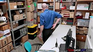 Chunky Teen Thief Faces Deep Trouble After Being Caught Stealing