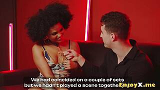 Brunette's Kitchen Fantasy Turns to Gonzo Passion