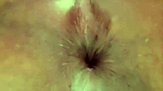 FILL my tight ASS with CUM now LICK it