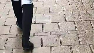 teen ass walk spy cam 1