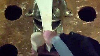 Rana's Intriguing Facial Treatment with Gloved Hands